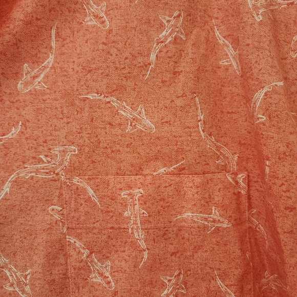 Men's Coral Short Sleeve Shirt - Picture 12 of 12